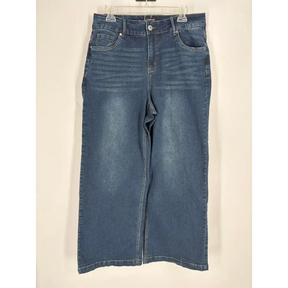 BloomChic Dark wash Jeans (B52) - Picture 3 of 9